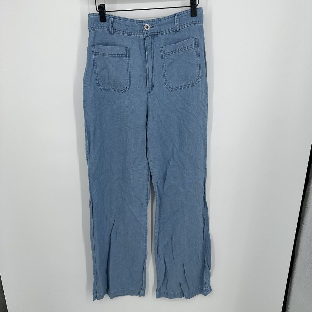 Balla Dahl Women's wide Leg Pants Blue Size 27